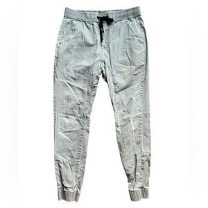 Italymorn gray joggers size medium.